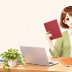 賃管の通信講座を比べる女性