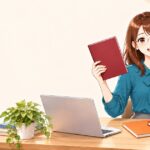 マン管の通信講座を比べる女性