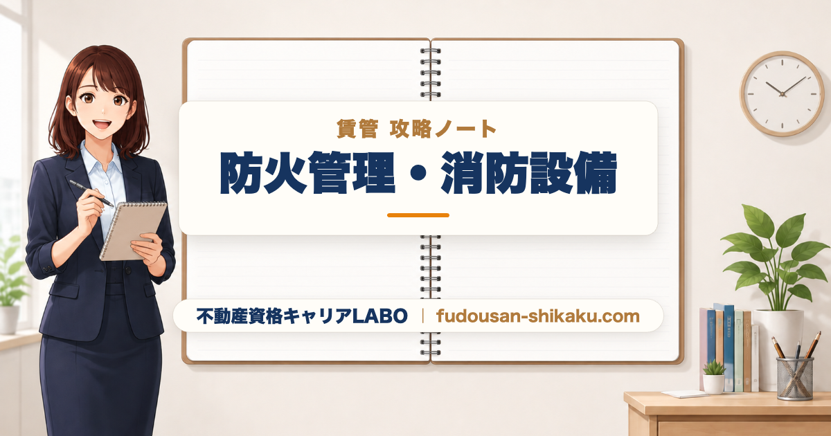 防火管理・消防設備｜賃管攻略ノート
