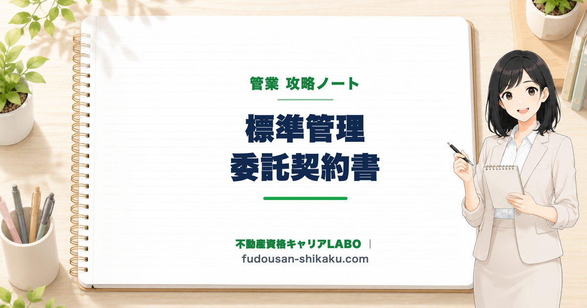 標準管理委託契約書の構成と再委託｜管業攻略ノート