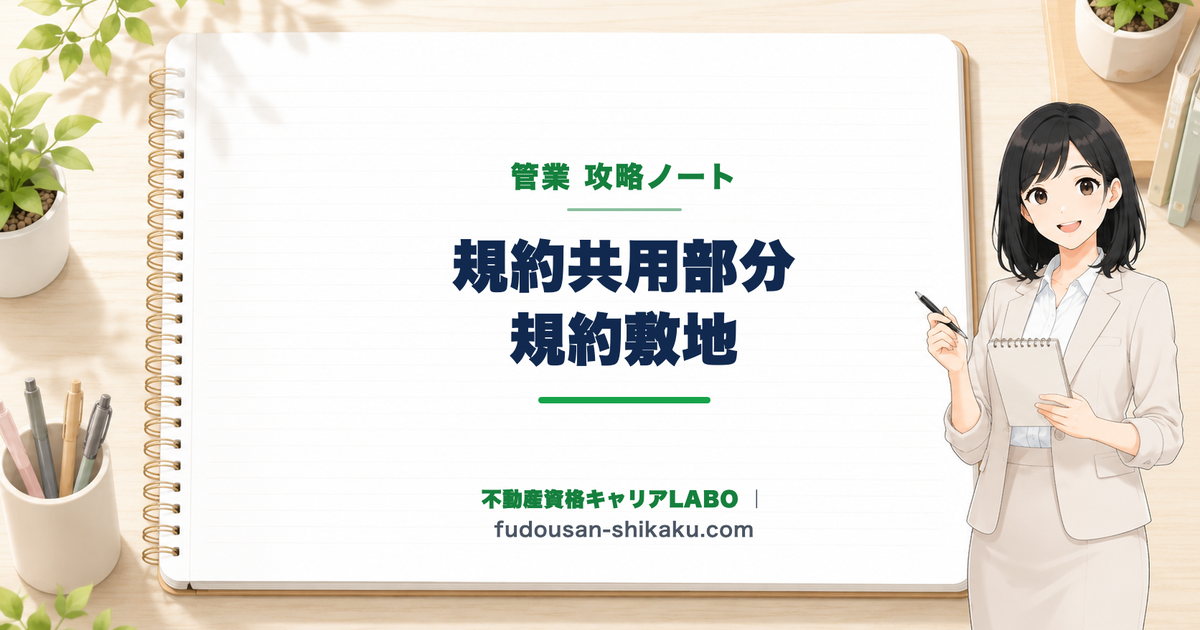規約共用部分・規約敷地（区分所有法4・5条）｜管業攻略ノート
