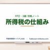 所得税の仕組み・10種所得｜FP2・3級 攻略ノート