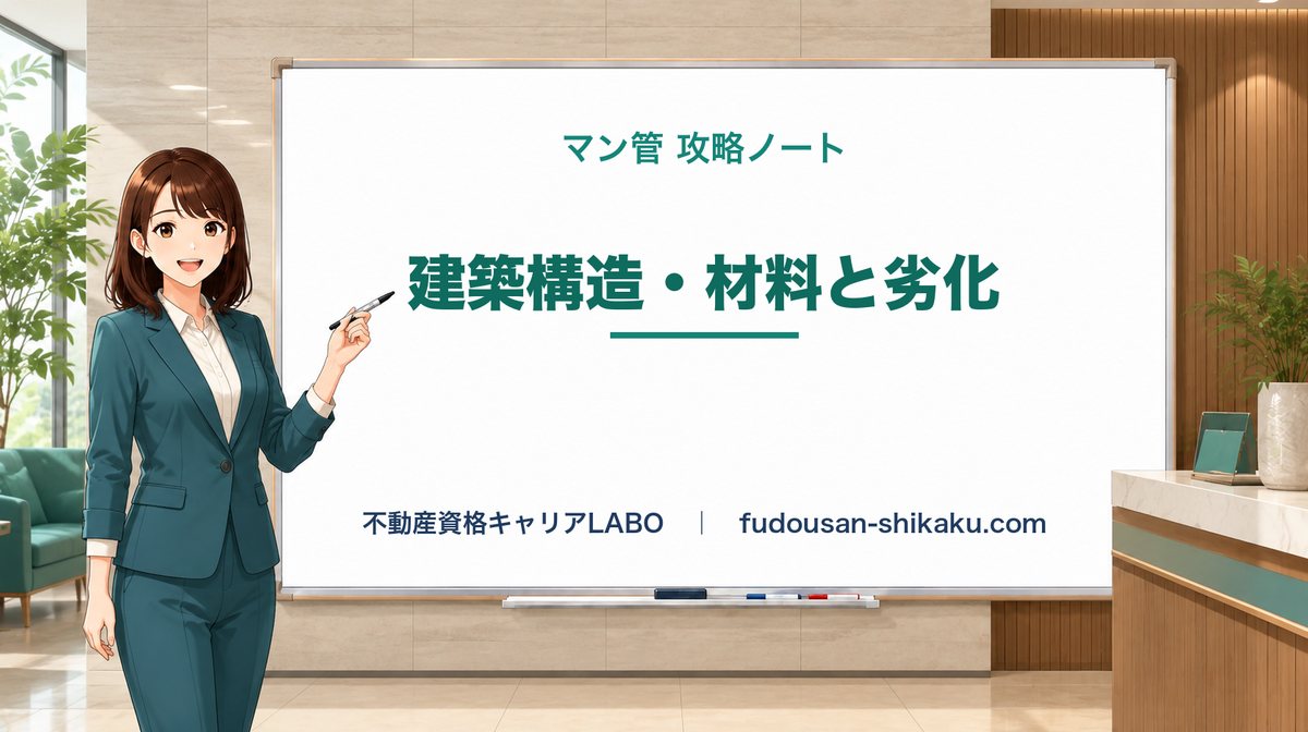 建築構造・材料と劣化｜マン管攻略ノート
